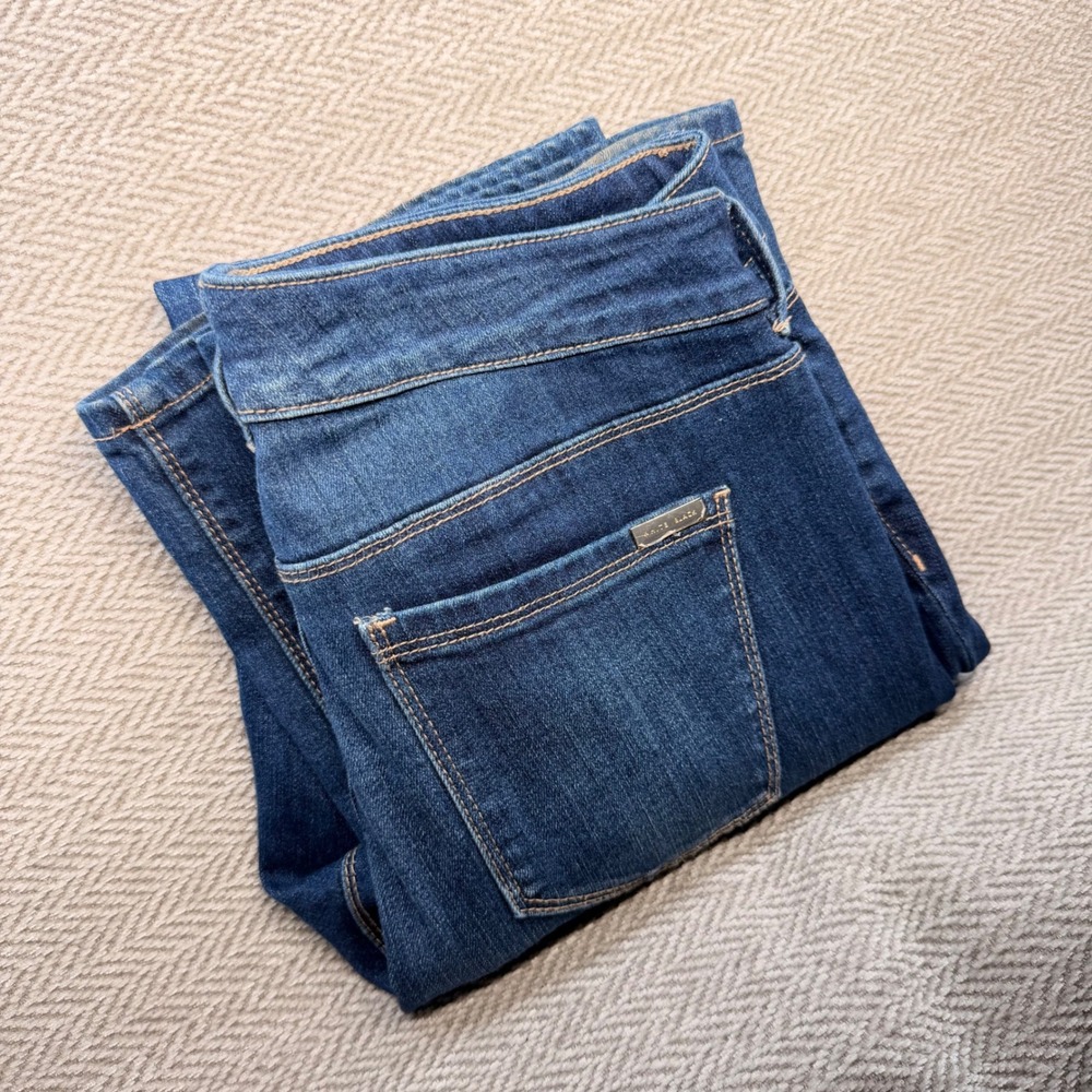 White House Black Market The Boot Curvy Jeans 4S Blue Denim Bootcut Casual
